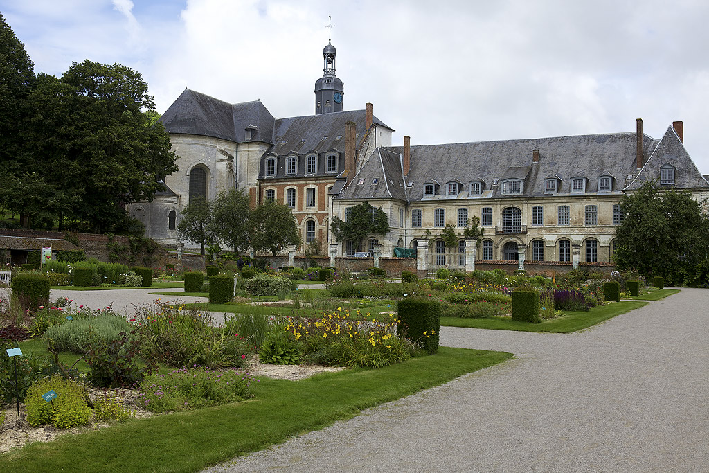 Valloires Somme Jardin dessiné par  Gilles Clément.